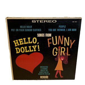 Songs From Hello, Dolly! & Funny Girl (Vinyl, 1964) Wyncote SW 9019 VG+ LP